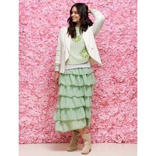 Marta Du Chateau dame nederdel Mdckaren 7664 - salvia - S/M