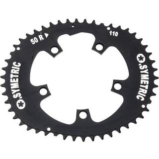 Drev Osymetric Ø110 mm BCD 10-Speed Oval Alu 50T sort