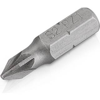 Bits PZ1 x 25 mm - 2 stk.