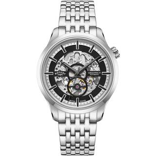 Rotary GB02945/87 Greenwich Automatik Herrenuhr 42mm 5ATM