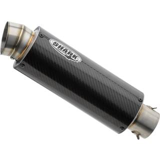 Shark Auspuff Src 4 Endelyddæmper SORT ELLER CARBON