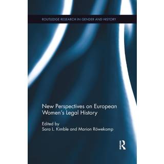 New Perspectives on European Women's Legal History