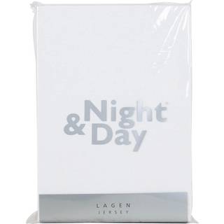 Facon jerseylagen fra NIGHT & DAY - HVID140x200x40/45 cm.