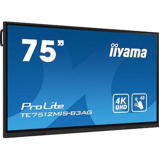 iiyama ProLite 4K UHD touch skærm | TE7512MIS-B3AG | 75 tommer | PRIS-MATCH
