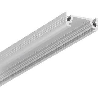 2m aluprofil SURFACE10 BC/UX - Anodiseret, påbygning, LED skinne