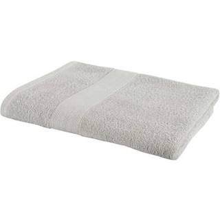 Gæstehåndklæde - 100% Blødt bomuld med høj absorberingsevne - 40x60 cm - Lysegrå håndklæde fra danske By Borg