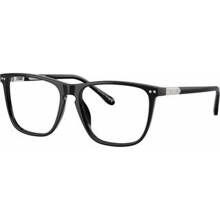 Ralph Lauren Mand RL6242U 5001 Optiske stel Acetat Sort Transparent Firkantet Normal