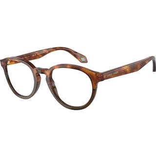 Giorgio Armani Mand AR7248 5988 Optiske stel Acetat Brun Transparent Pantos Normal