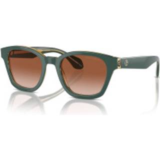 Giorgio Armani Mand AR8207 608613 Solbriller Acetat Grøn Brun Pantos Normal Skygge