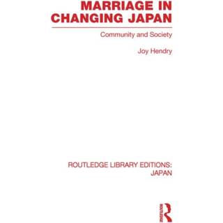 Marriage in Changing Japan
