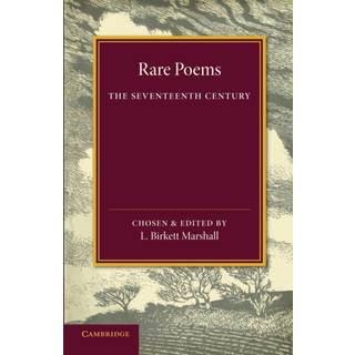 Rare Poems of the Seventeenth Century