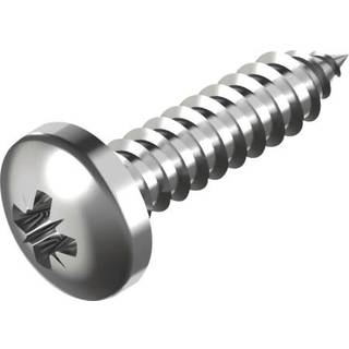 Pladeskrue 6,3x45MM a4 PH pz3 din7981z