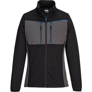 WX teknisk fleece med lynlås - Sort (Størrelse: XL)