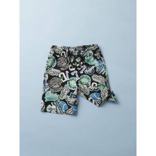 Name It Black Printet Sweatshorts
