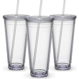 MAARS Isolerede rejsestyrere 32 oz. | Dobbeltv?gs akryl | 3 pakke