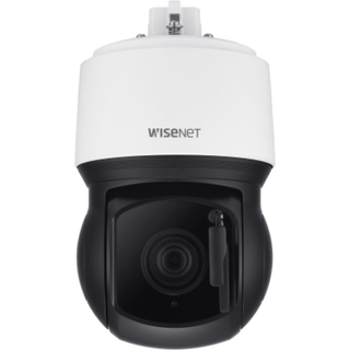 Hanwha Vision PTZ Kamera XNP-8300RW 5,0 - 150,0mm X-Serie Überwachungskamera mit 6 Megapixel Auflösung. professionelle Kamera für außen - weiß