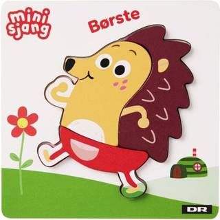 DR Børste træpuslespil - 3 brikker