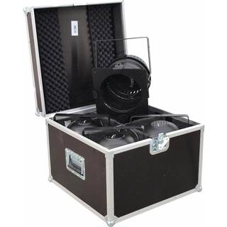 Roadinger Flightcase 4x PAR-64 Spot short TILBUD NU fåøjepå kort øje få på