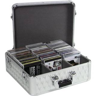 Roadinger CD Case ALU polished for 100 CDs TILBUD NU tilfælde poleret til er