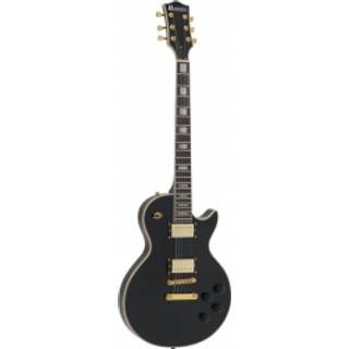 Dimavery LP-530 Electric Guitar, black/gold TILBUD NU
