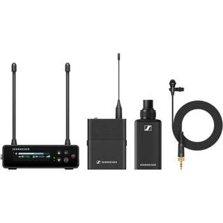 Sennheiser EW-DP - Camera-Mount Wireless Mic System ENG SET m. Bodypack, Omni Lav + Plug-On