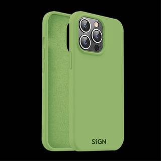 SiGN Liquid Silicone Cover til iPhone 15 Pro Max - Grøn