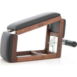 NOHRD mavetræner / rygtræner TriaTrainer Nøddetræ - ægte læder sort