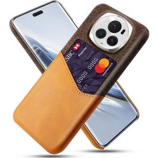 Honor Magic6 Pro KSQ Cover med Kortholder - Orange