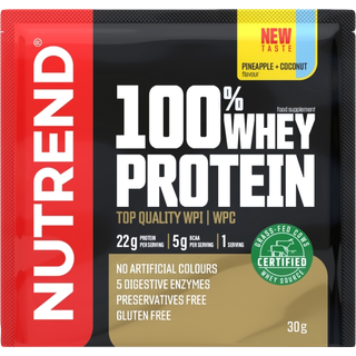 Nutrend - 100% Whey Protein Mango & Vanilje 30 g
