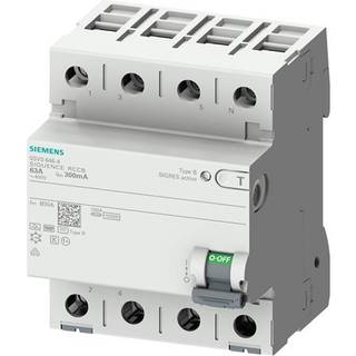 Siemens Rccb type b 63/4 500ma 4Mw