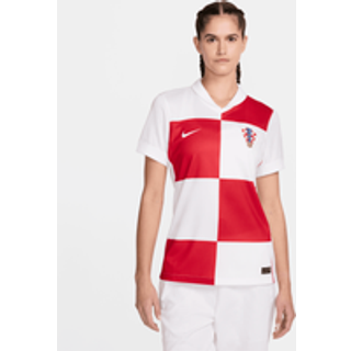 Kroatien 2024/25 Stadium Home Nike Dri-FIT Replica-fodboldtrøje til kvinder - hvid - S (EU 36-38)