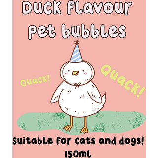 MEATY BUBBLES Duck - 150ml - Til kat og hund