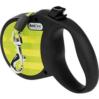 Tilbagetrækningsline Refleks Sort