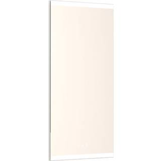 Dansani Spejl "Panorama" m/lys i top/bund 80x40 cm, med lysstyring