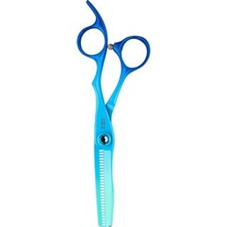 Olivia Garden PowerCut Rainbow Blue 6'' - 28 Teeth