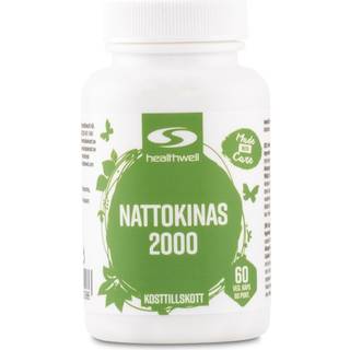 Healthwell Nattokinase 2000, 60 kapsler