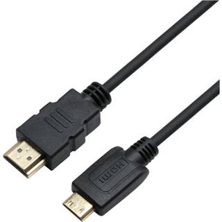 Eletra HDMI AM - Mini HDMI M 1,4 2M kabel, sort