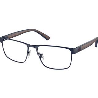 Polo Ralph Lauren Mand PH1229 9273 Optiske stel Metal Blå Transparent Firkantet Normal