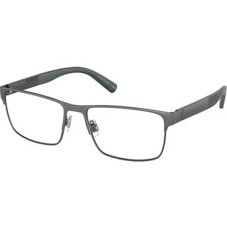 Polo Ralph Lauren Mand PH1215 9215 Optiske stel Metal Grå Transparent Firkantet Normal - Grå
