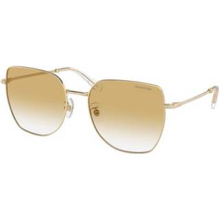 Swarovski SK7021D Asian Fit 40132Q 59 Solbriller Kvinder Guld - Pale Gold - 59mm