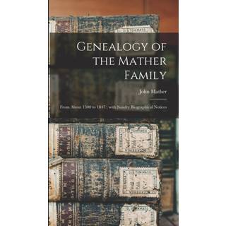 Genealogy of the Mather Family
