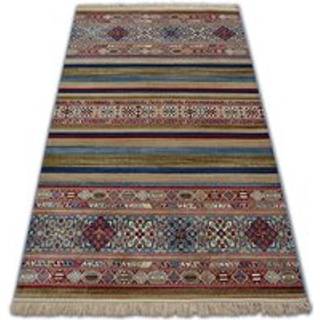 Tæppe WINDSOR 22890 ETNIC kvaster blå rødbrun 200x300 cm