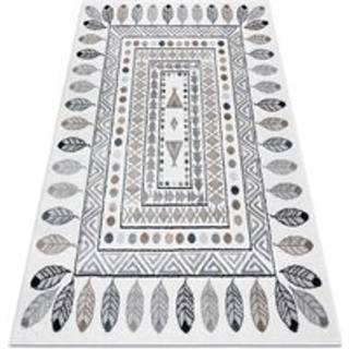 Tæppe FUN Teepee til børn, design indiański, ramme fløde 160x220 cm