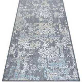 Tæppe Strukturelle SOLE D3812 Ornament - Fladt vævet, to niveauer af fleece grå / beige 120x170 cm