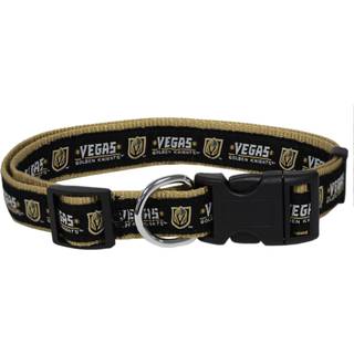 Kæledyrs første NHL Las Vegas Golden Knights krave til hunde katte store - justerbar sød stilfuld den ultimative hockey fan krave stor (18-28 læn