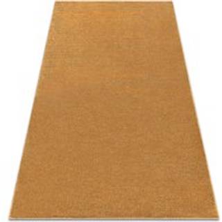 Tæppe SOFTY Enkelt, enfarvet guld 140x190 cm