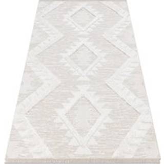 Tæppe MOROC Roma 22312 økologiske, EKO SISAL kvaster - strukturel beige / fløde 155x220 cm