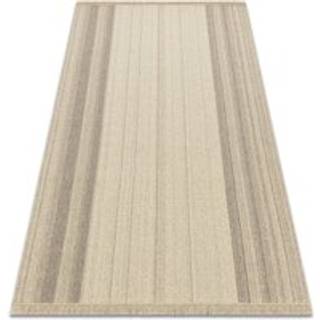 Uldtæppe VILLA 7796/72800 Striber SIZAL, fladvævet beige 80x150 cm