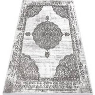 Tæppe LIRA E1468 Roset, strukturelt, moderne, glamour - grå 160x220 cm