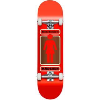 Girl Niels Bennett Komplet Skateboard (Rød)